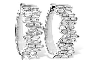 B208-23260: EARR .70 TW BAGUETTE DIAS