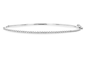C208-26897: BANGLE BRACELET .50 TW