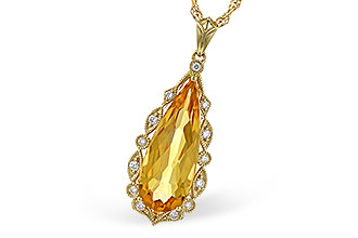 C290-94124: NECK 3.38 CITRINE 3.50 TGW