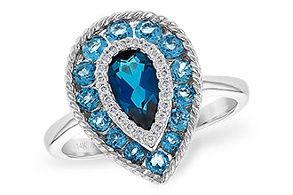 E208-22351: LDS RG 1.52 TW BLUE TOPAZ 1.60 TGW