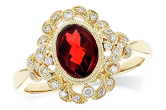 E291-84151: LDS RG 1.40 GARNET 1.56 TGW (8x6MM GAR)