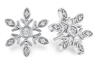 E291-85051: EARRINGS .07 TW