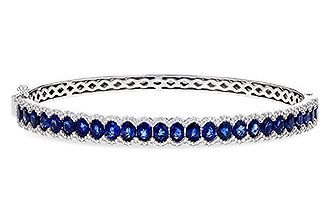 E292-80469: BANGLE 5.09 TW SAPPHIRE 5.65 TGW