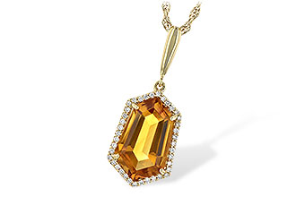 H208-19587: NECK 3.66 CITRINE 3.80 TGW