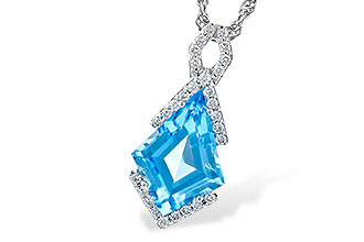 L290-93187: NECK 2.40 BLUE TOPAZ 2.53 TGW